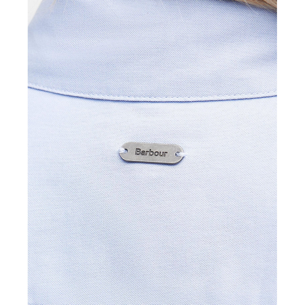 Barbour Derwent Shirt - Dameskjorte - Pale Blue/Primrose Hessian