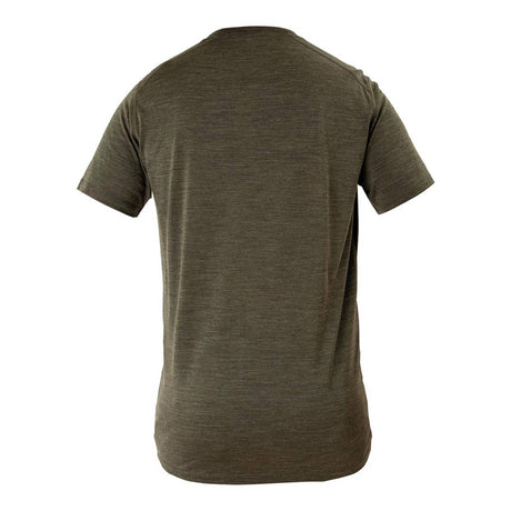 Nordhunt Dothan Merino T-Shirt - Herre - Green Melange