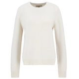 Barbour Woodhouse Strik - Dame - Ecru