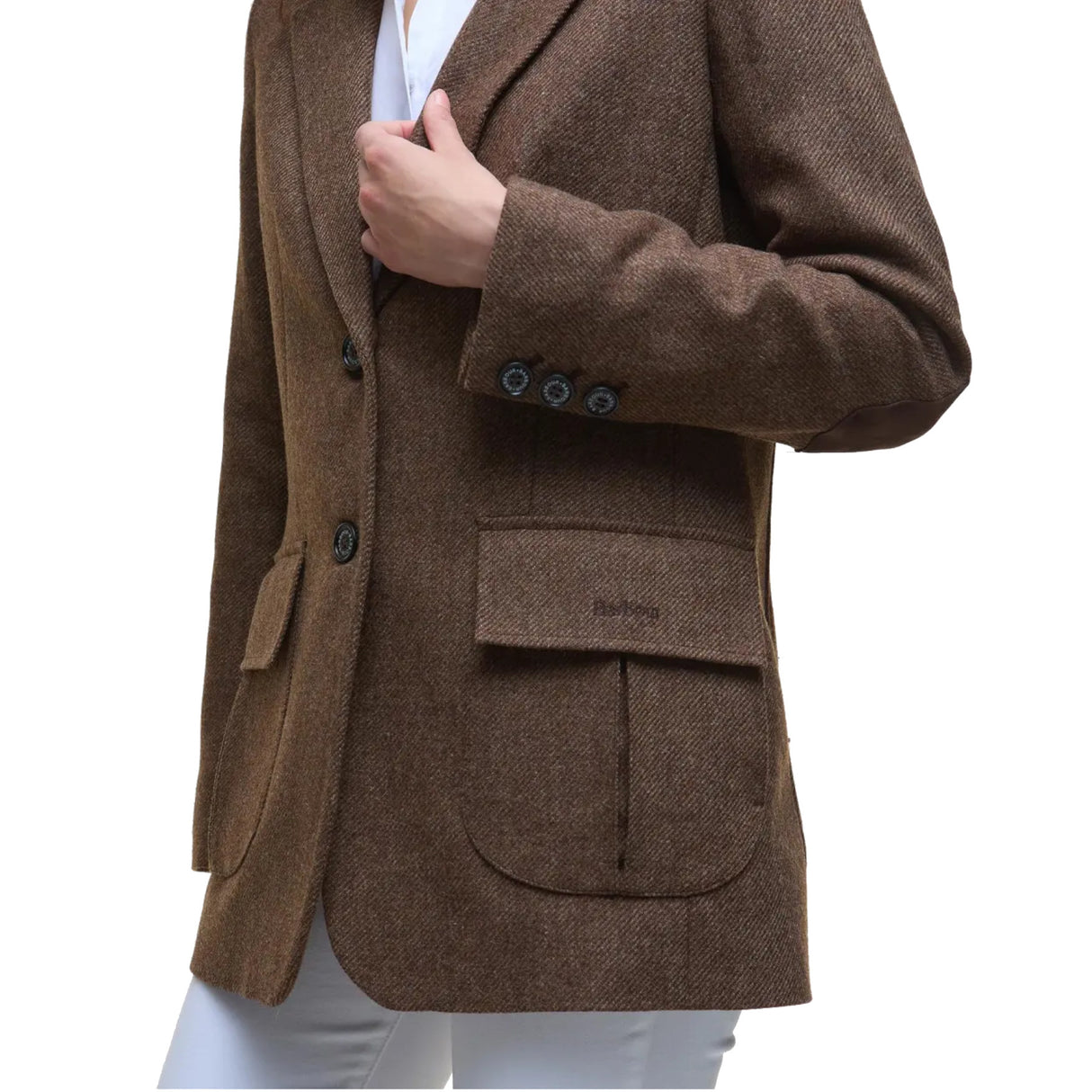Barbour Elm Tailored Jakke - Dame - Military Brown