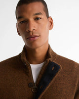 Barbour Essential Patch Zip Thru Strik - Herre - Bracken