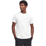 Barbour Essential Sports Tee - Herre T-shirt - Whisper White