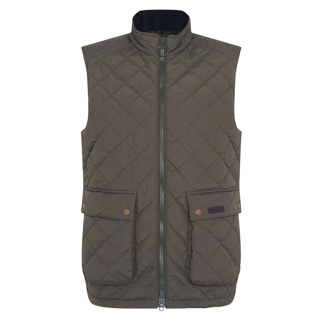 Barbour Fernwood Gilet Vest - Herre - Dark Olive