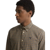 Barbour Finkle Tailored Gingham Skjorte - Herre - Dark Sand