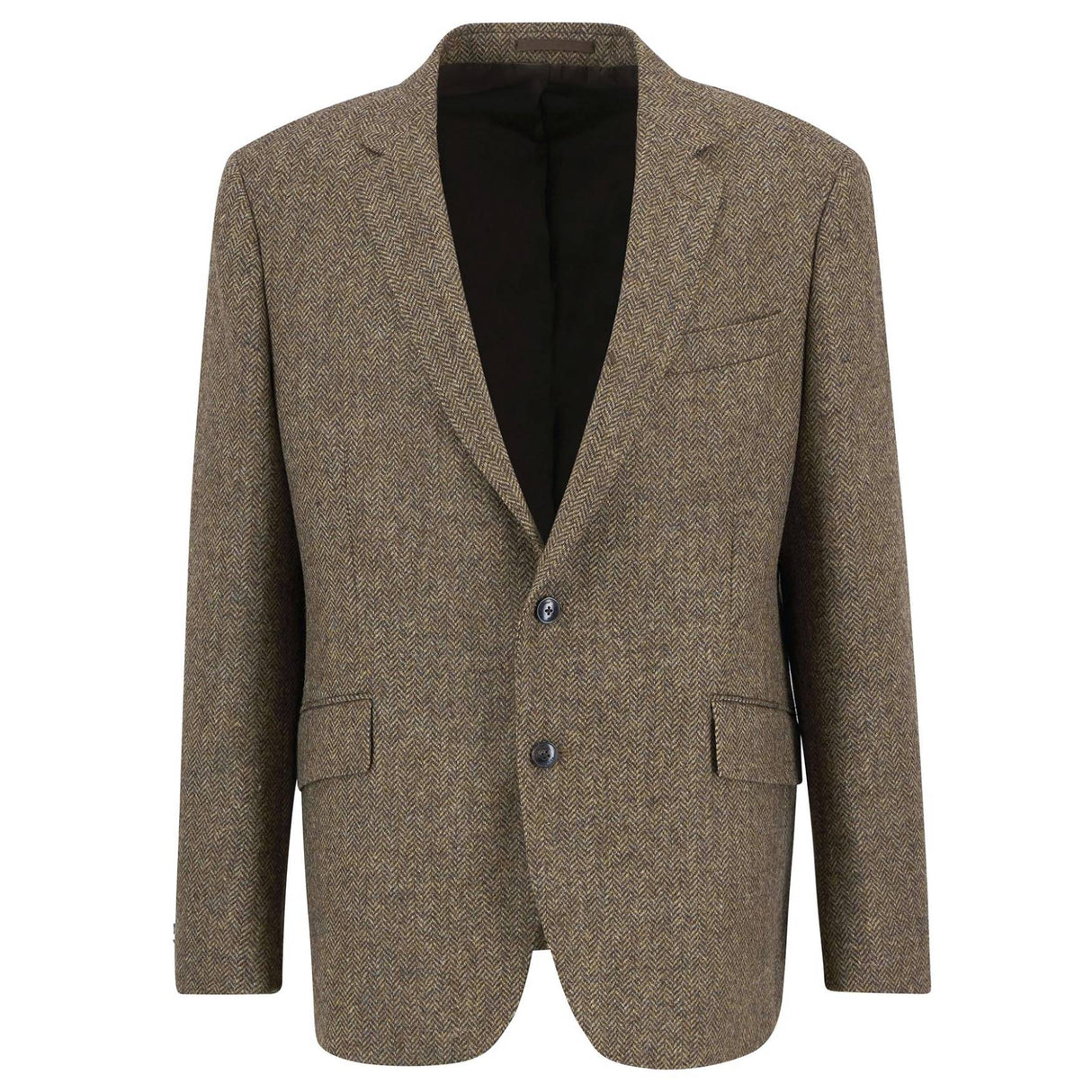 Barbour Firth Moons Herringbone Blazer - Herre - Brun