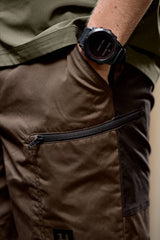 Härkila Fjell Shorts - Herre - Dark Earth/Shadow Brown