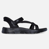 Skechers Slip-ins: GO WALK Flex Sandal - Dame - Sort