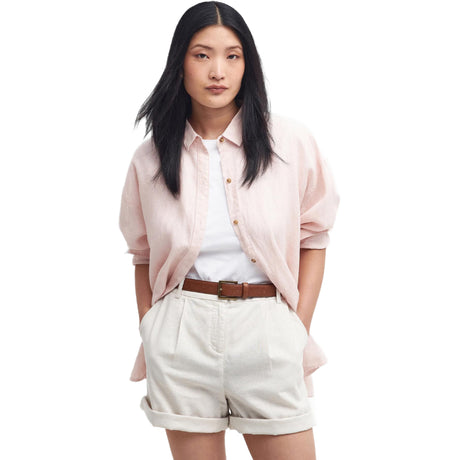 Barbour Hampton Skjorte - Dame - Primrose Pink