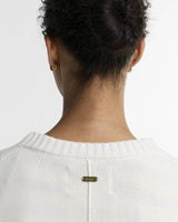 Barbour Harling Strik - Dame - Ecru