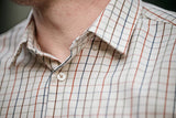 Härkila Haywood Wool Blend L/S Skjorte Herre - Arabian Spice Check