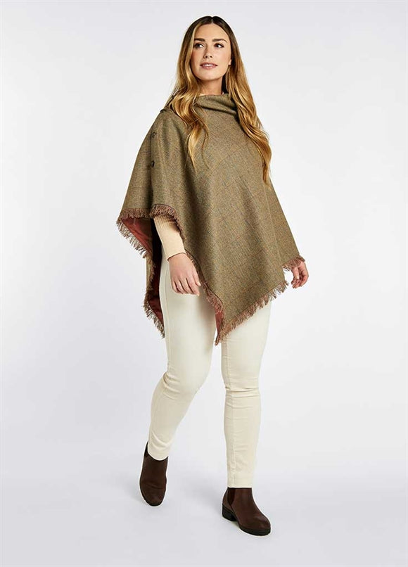 Dubarry Hazelwood W Poncho - Burren - One size