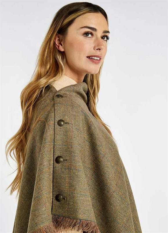 Dubarry Hazelwood W Poncho - Burren - One size