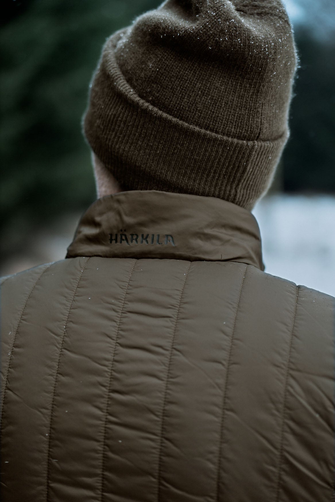 Härkila Heat Insulated Vest - Herre - Willow Green/Shadow Brown