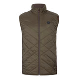 Härkila Heat Insulated Vest - Herre - Willow Green/Shadow Brown