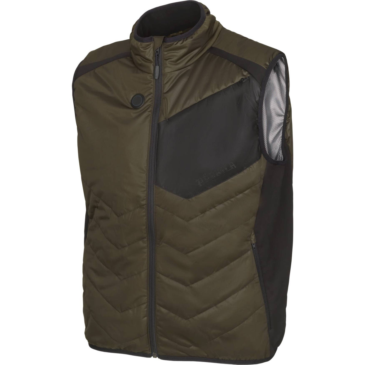 Härkila Heat vest - Herre - Willow green/Black