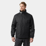 Helly Hansen Crew Hooded Pile Jakke - Herre - Sort