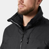 Helly Hansen Crew Hooded Pile Jakke - Herre - Sort