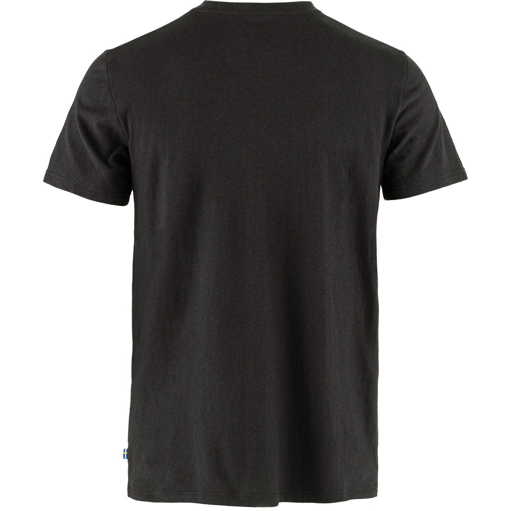 Fjällräven Hemp Blend T-Shirt M - Herre - Sort