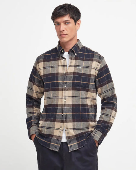 Barbour Hogside Regular Fit Skjorte - Herre - Autumn Dress