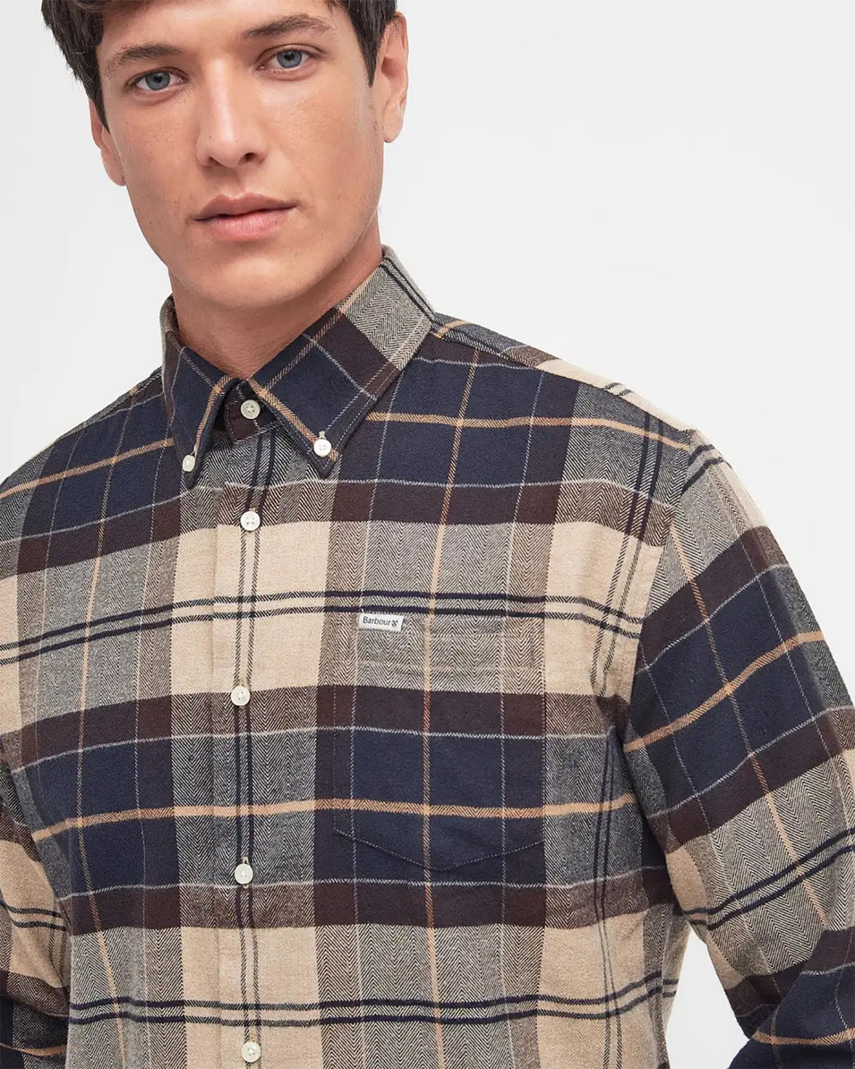 Barbour Hogside Regular Fit Skjorte - Herre - Autumn Dress