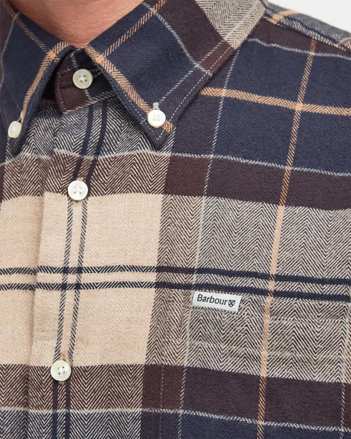 Barbour Hogside Regular Fit Skjorte - Herre - Autumn Dress
