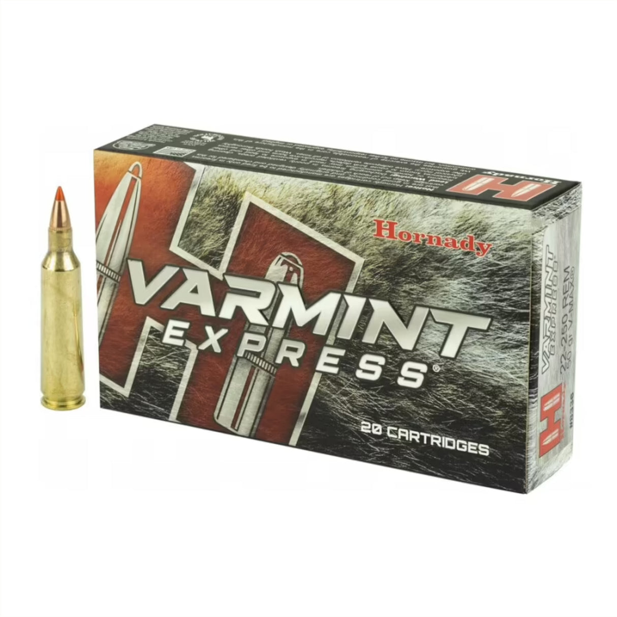 Hornady Varmint Express Riffelpatroner - Kal. 22-250 Rem