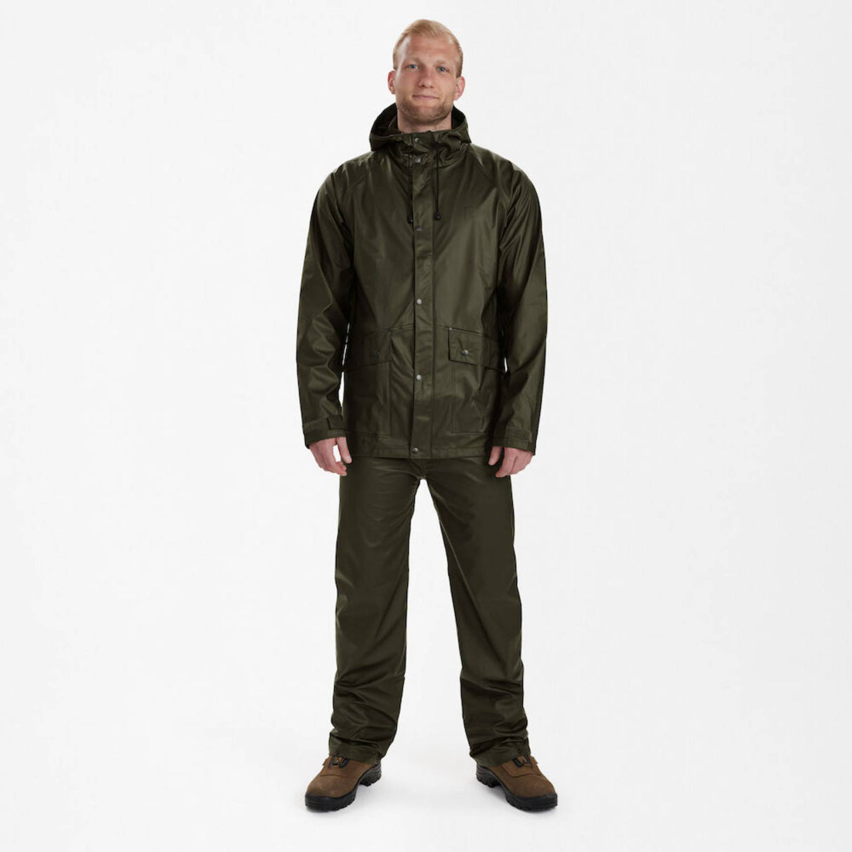Deerhunter Hurricane  Regnjakke - Herre - Art green