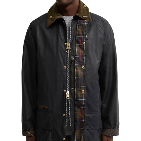 Barbour Icons Beaufort Wax Jakke - Herre - Navy