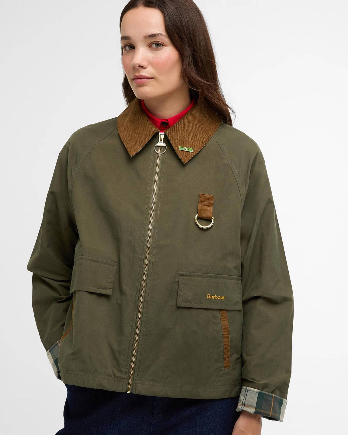 Barbour Icons Spey Showerproof Jakke - Dame - Ivy Green/Ancient