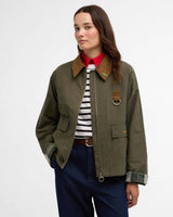 Barbour Icons Spey Showerproof Jakke - Dame - Ivy Green/Ancient