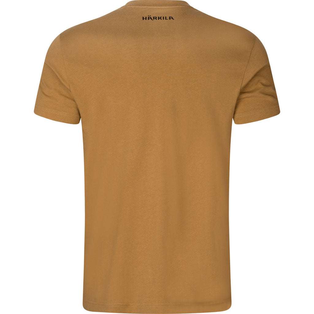 Härkila Impact S/S T-Shirt - Herre - Golden Brown