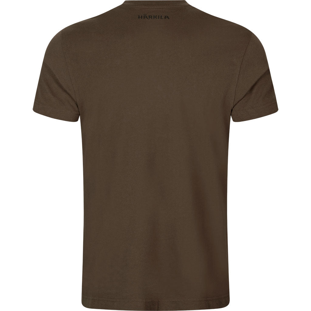 Härkila Instinct S/S T-Shirt  - Herre - Shadow Brown