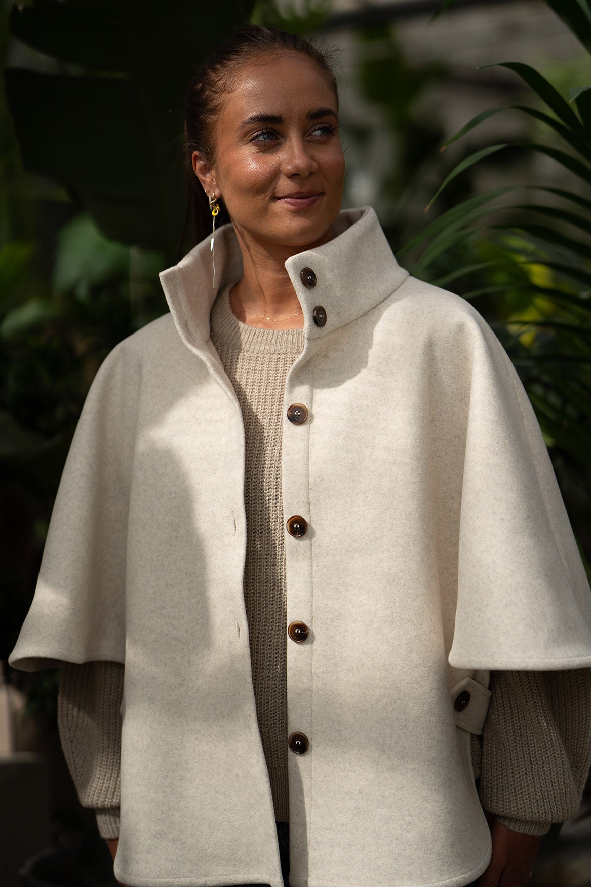Kopenhaken Isla Poncho - Dame - Birch