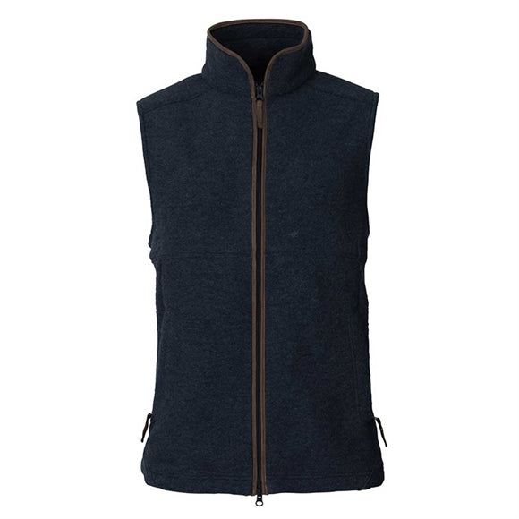 Laksen Isla Fleece Vest - Herre - Navy