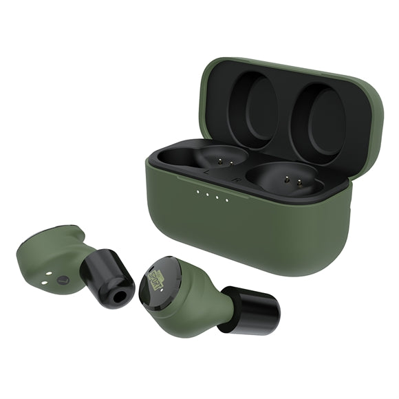 IsoTunes FREE Sport Caliber Elektronisk Høreværn - Army Green