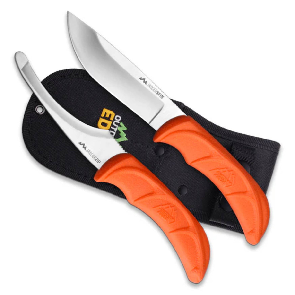 Outdoor Edge JaegerPair Knivsæt - Orange