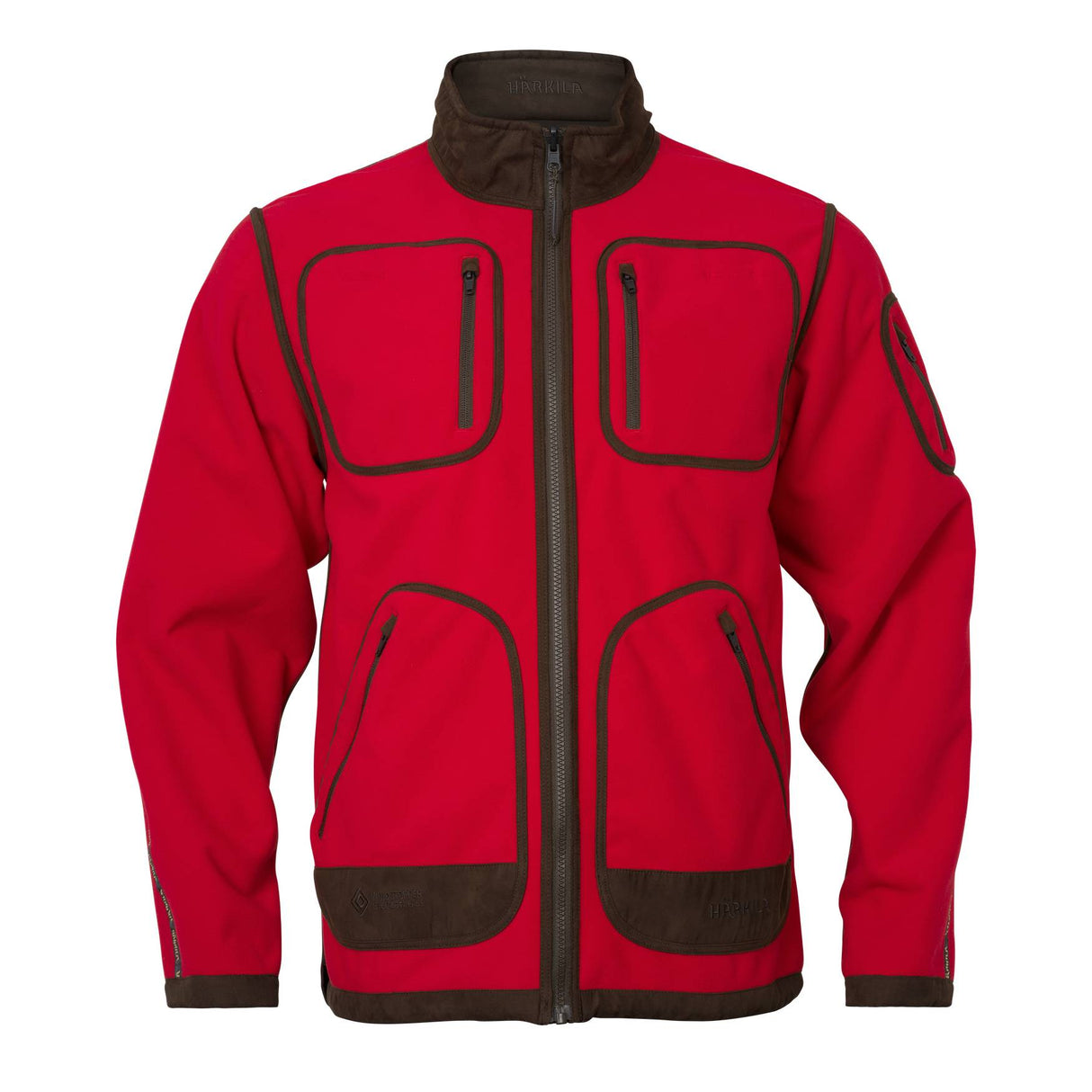 Härkila Kamko Regal Rev. Fleece Jakke Herre - Red/Brown