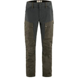 Fjällräven Keb Trousers M - Regular - Herrebukser - Dark Olive/Dark Grey