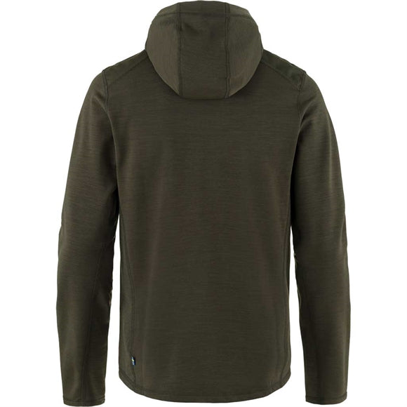 Fjällräven Keb Fleece Hoodie - Herre - Deep Forest