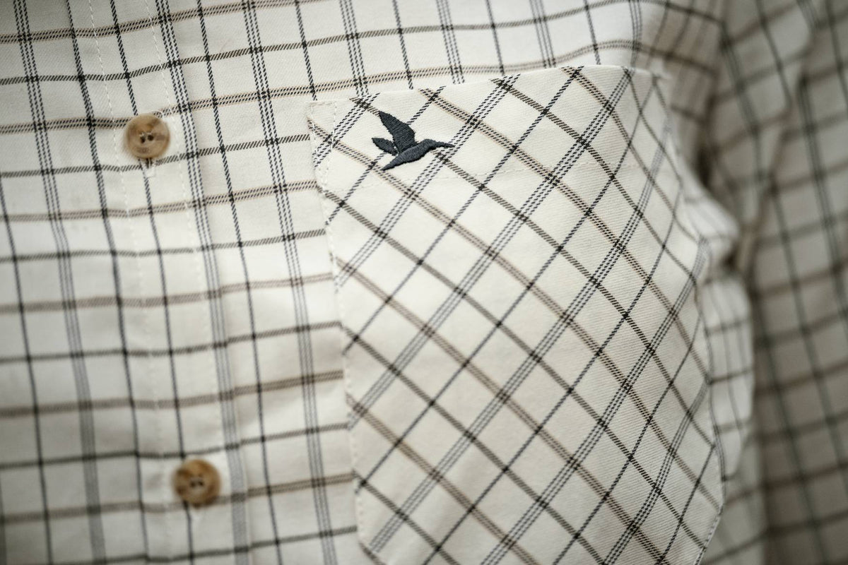 Seeland Kerry Skydeskjorte - Dame - Estate Blue/Pine Green Check
