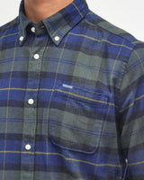 Barbour Kyeloch Tailored Fit - Herreskjorte - Olive Night