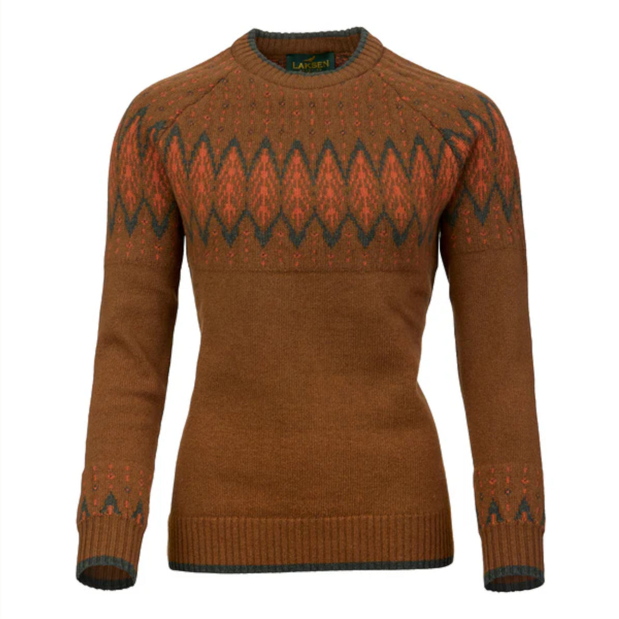 Laksen Trondheim Jacquard Strik - Dame
