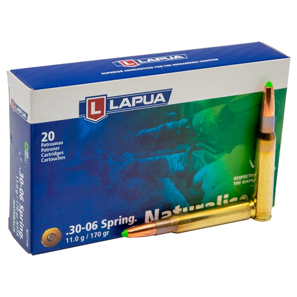 Lapua Naturalis Riffelpatroner - Kal. 30-06 Sprg.