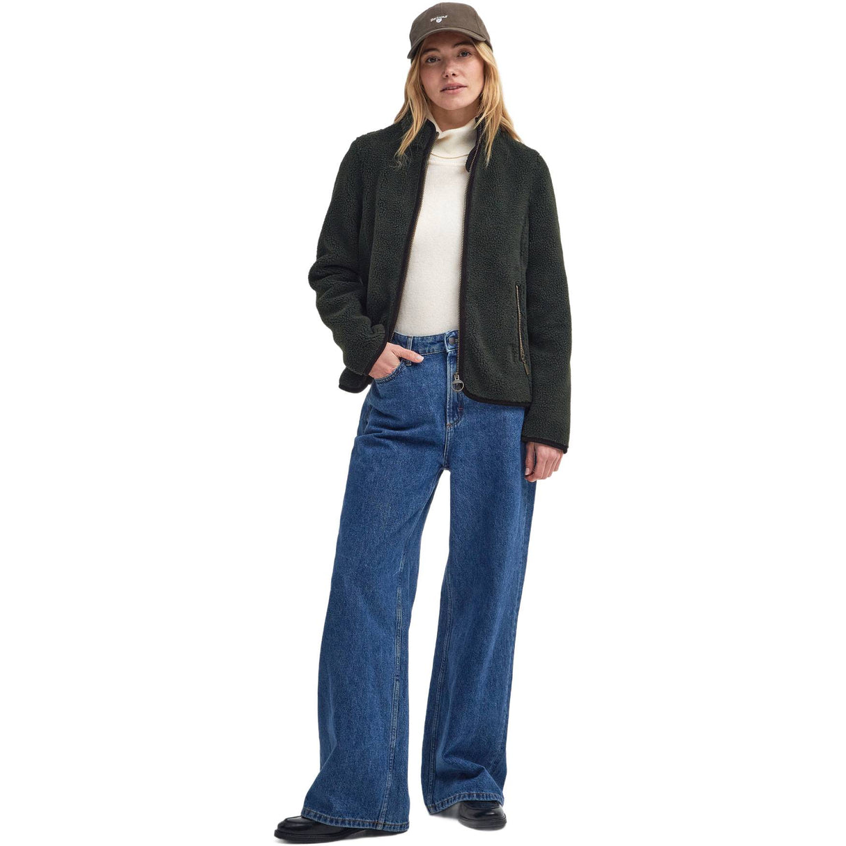Barbour Laven Fleece - Dame - Sage