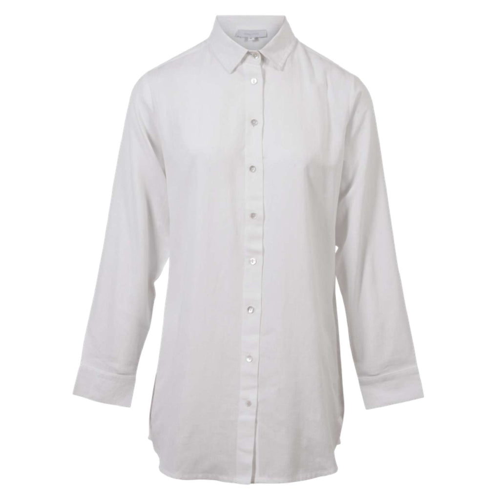 Kopenhaken Linett Long Skjorte L/S - Dame - Bright White