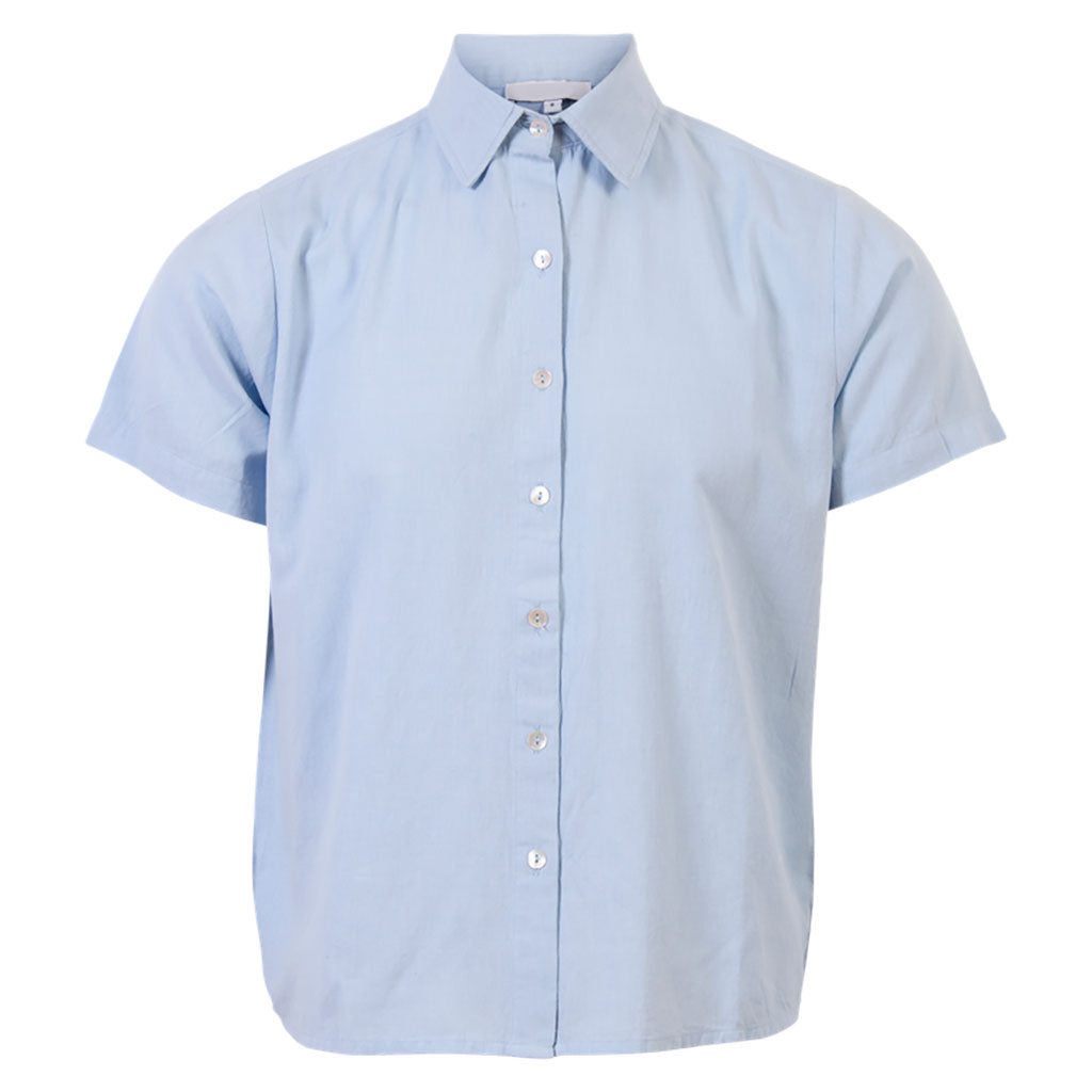 Kopenhaken Linett Skjorte S/S - Dame - Heavenly Blue