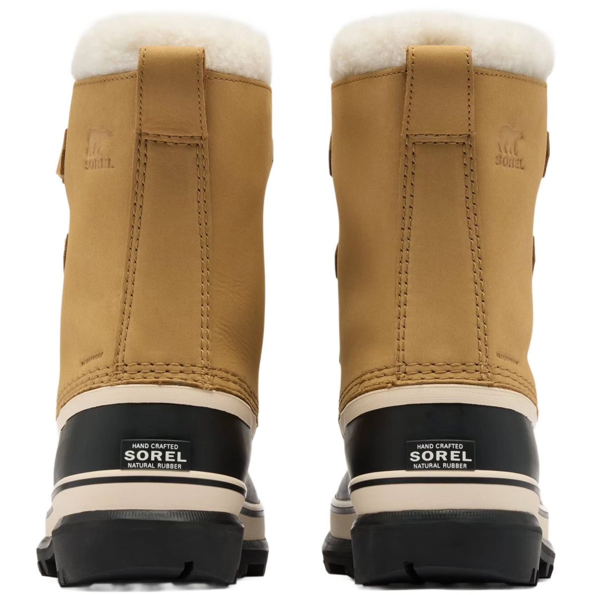 Sorel Little Kids Caribou™ WP Vinterstøvle - Børn - Caribou Buff/Black