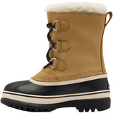 Sorel Little Kids Caribou™ WP Vinterstøvle - Børn - Caribou Buff/Black