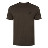 Härkila Logo Brand T-Shirt Herre - Shadow Brown/Tarmac