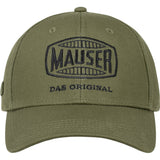 Mauser Logo Canvas Kasket - One Size - Dull Olive